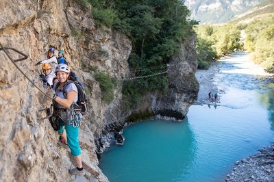 Via Ferrata Gorges de la Durance Noire
