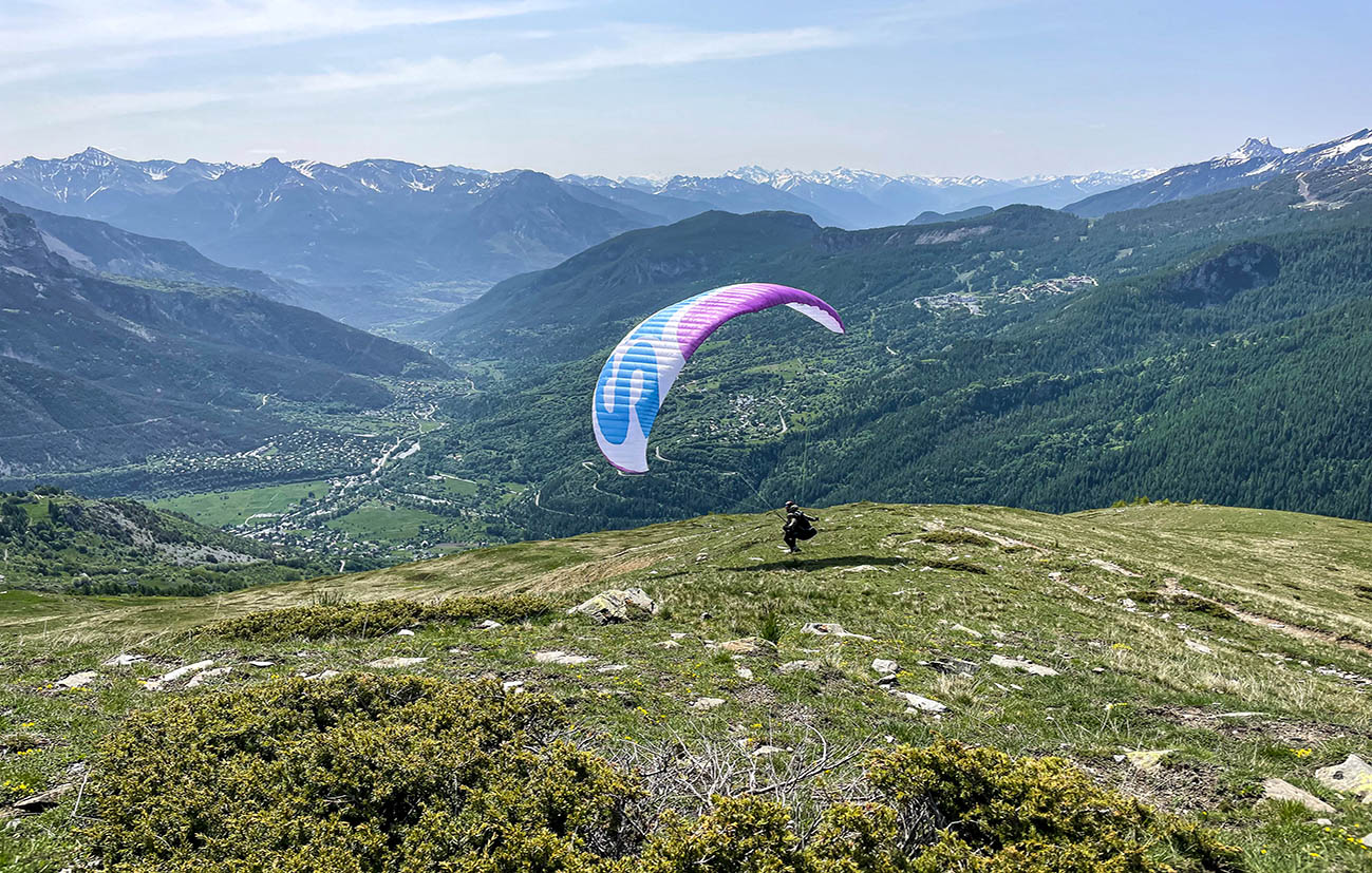 Site de décollage La Blanche