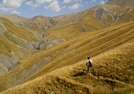 Vers le col de Martignare - La Grave