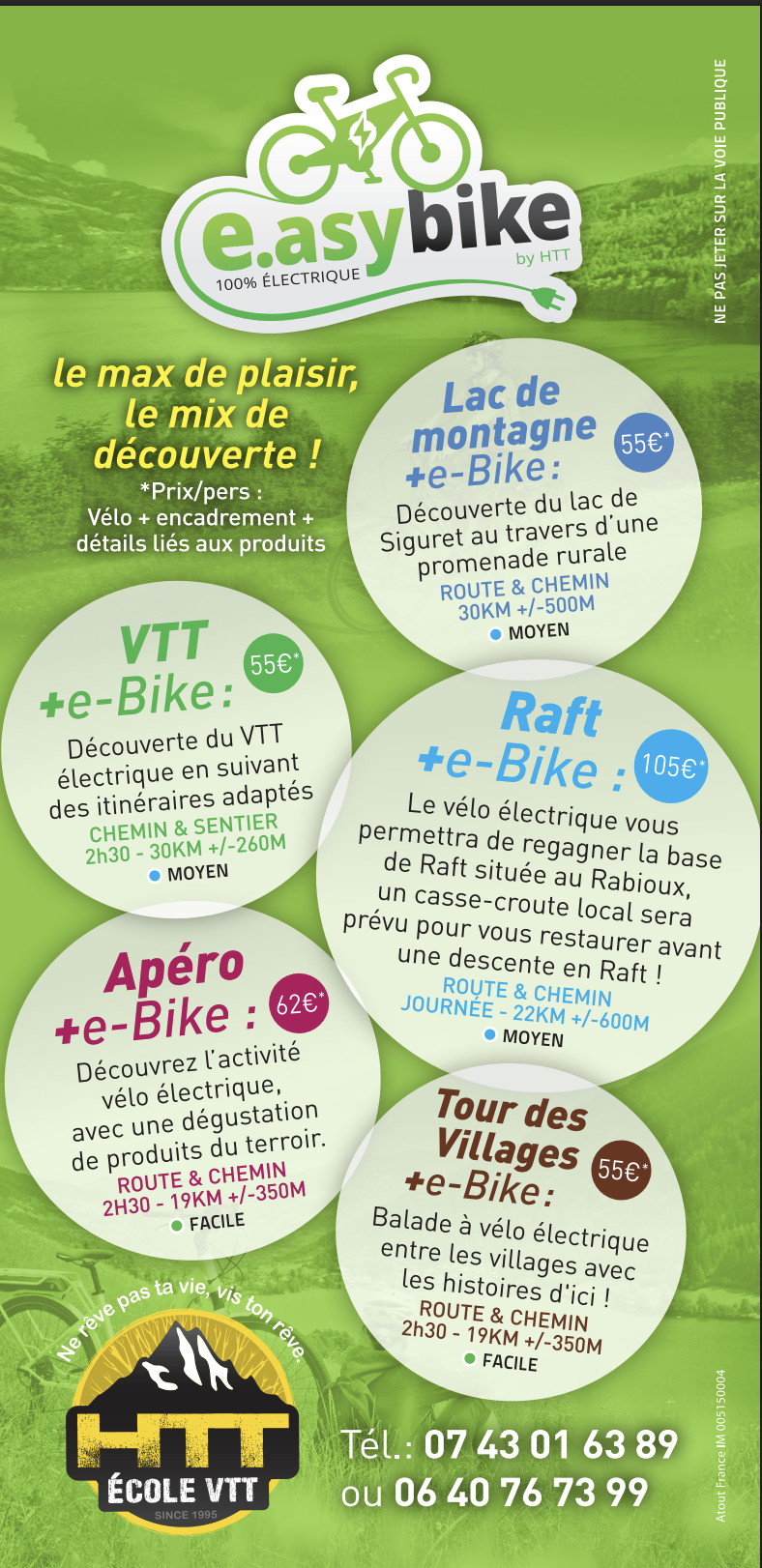 E.asy Bike Horizons Tout Terrain EMBRUN LES ORRES