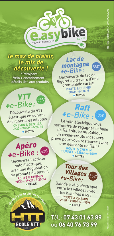 E.asy Bike Horizons Tout Terrain EMBRUN LES ORRES