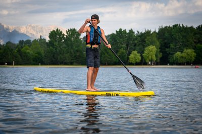 Paddle, Plan d'eau du Champsaur