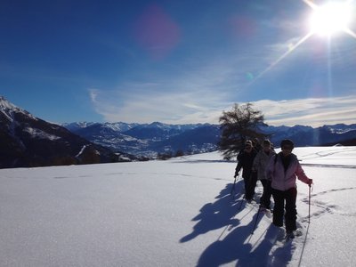 Sortie neige Réallon