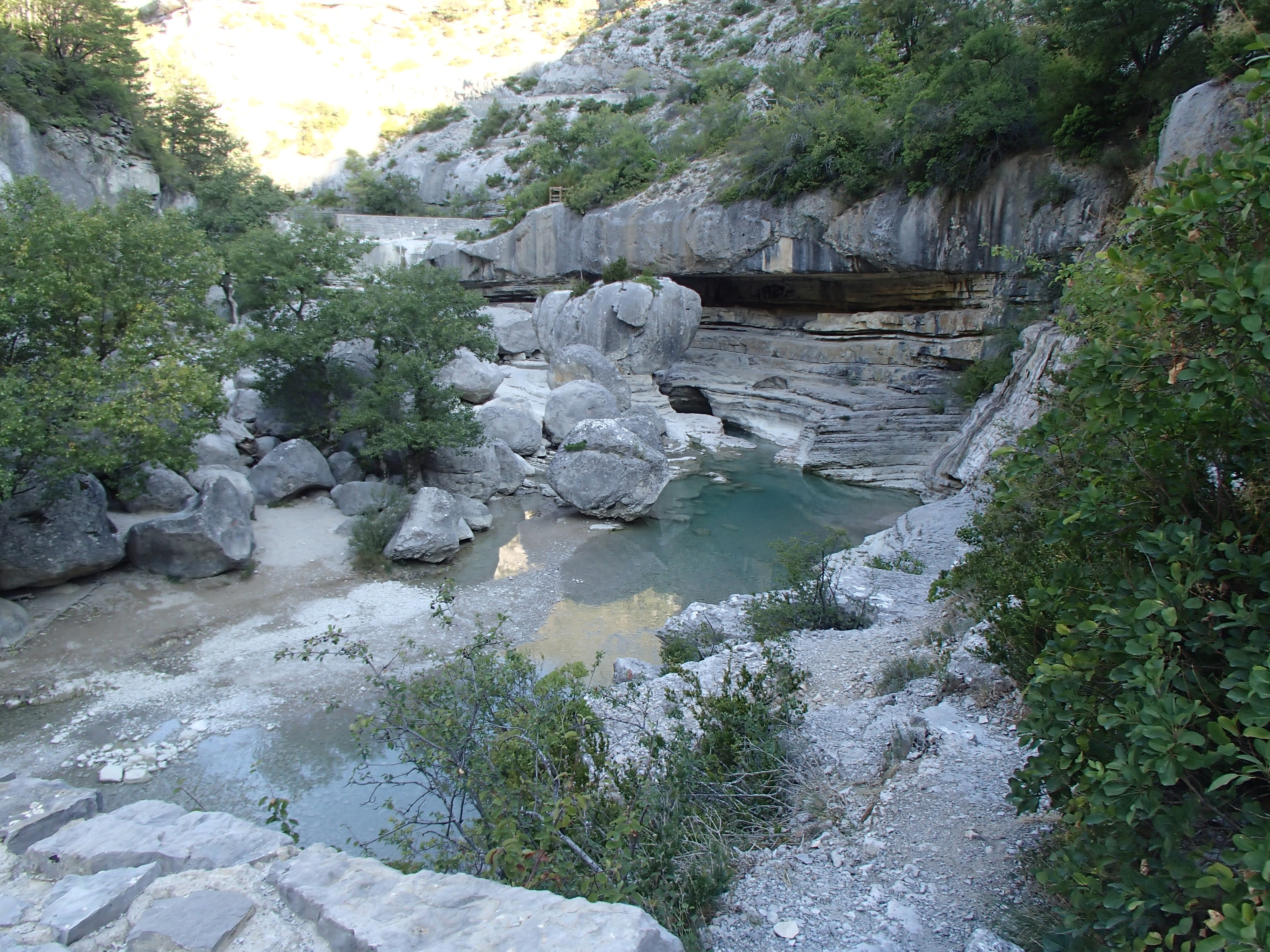 Les gorges de la Méouge