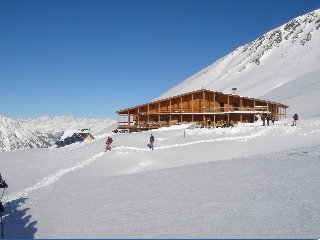 Extérieur Hiver du Refuge Agnel