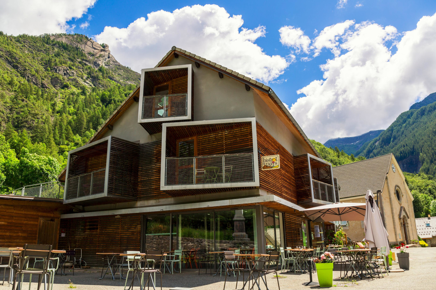 Auberge des Ecrins, Champoléon, vallée du Champsaur, Hautes-Alpes