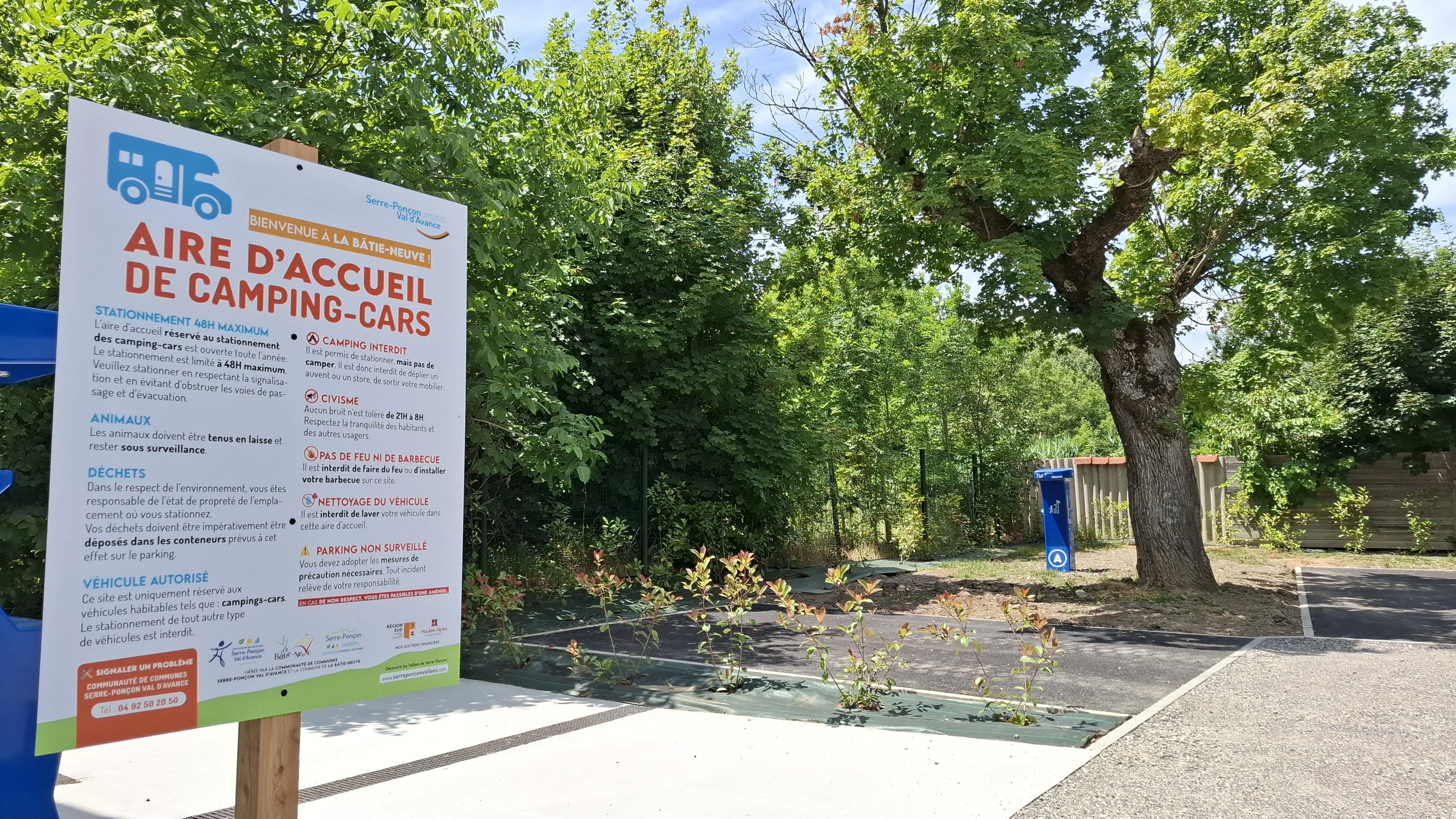 Aire de camping-car de la Bâtie-Neuve_La Bâtie-Neuve