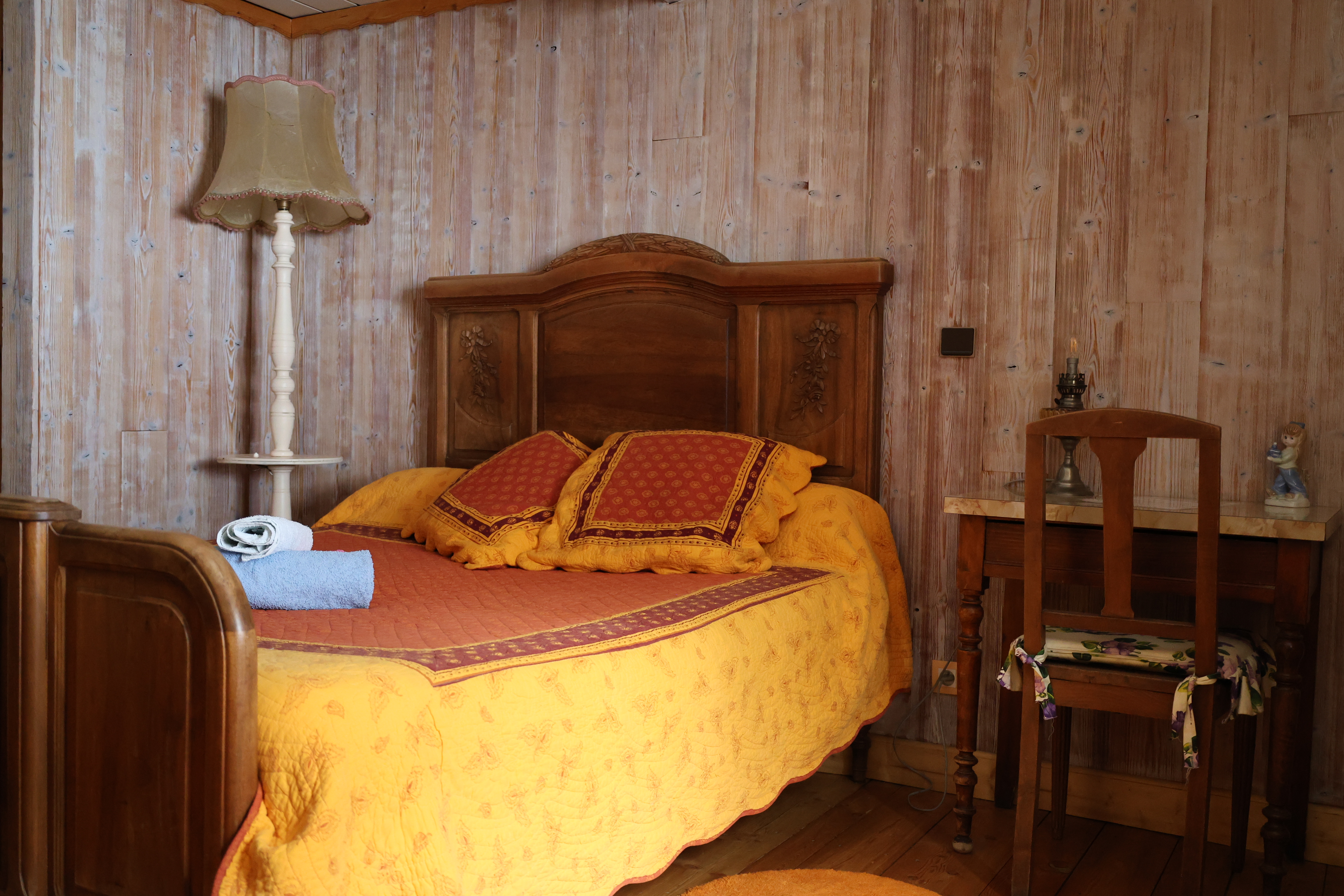 Chambre de l'auberge la Cleida