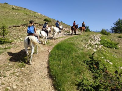 Balade à cheval