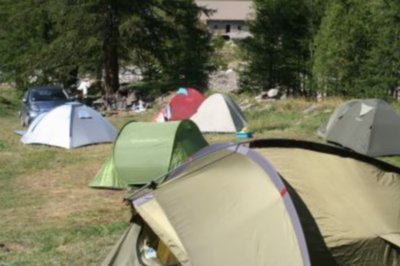 Coin tentes du camping