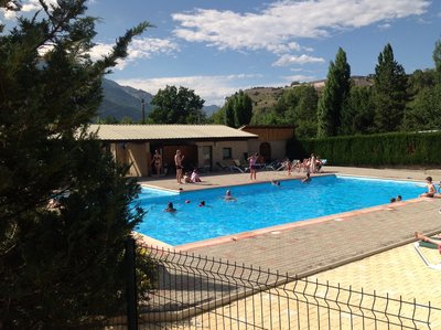 Piscine extérieure du Camping