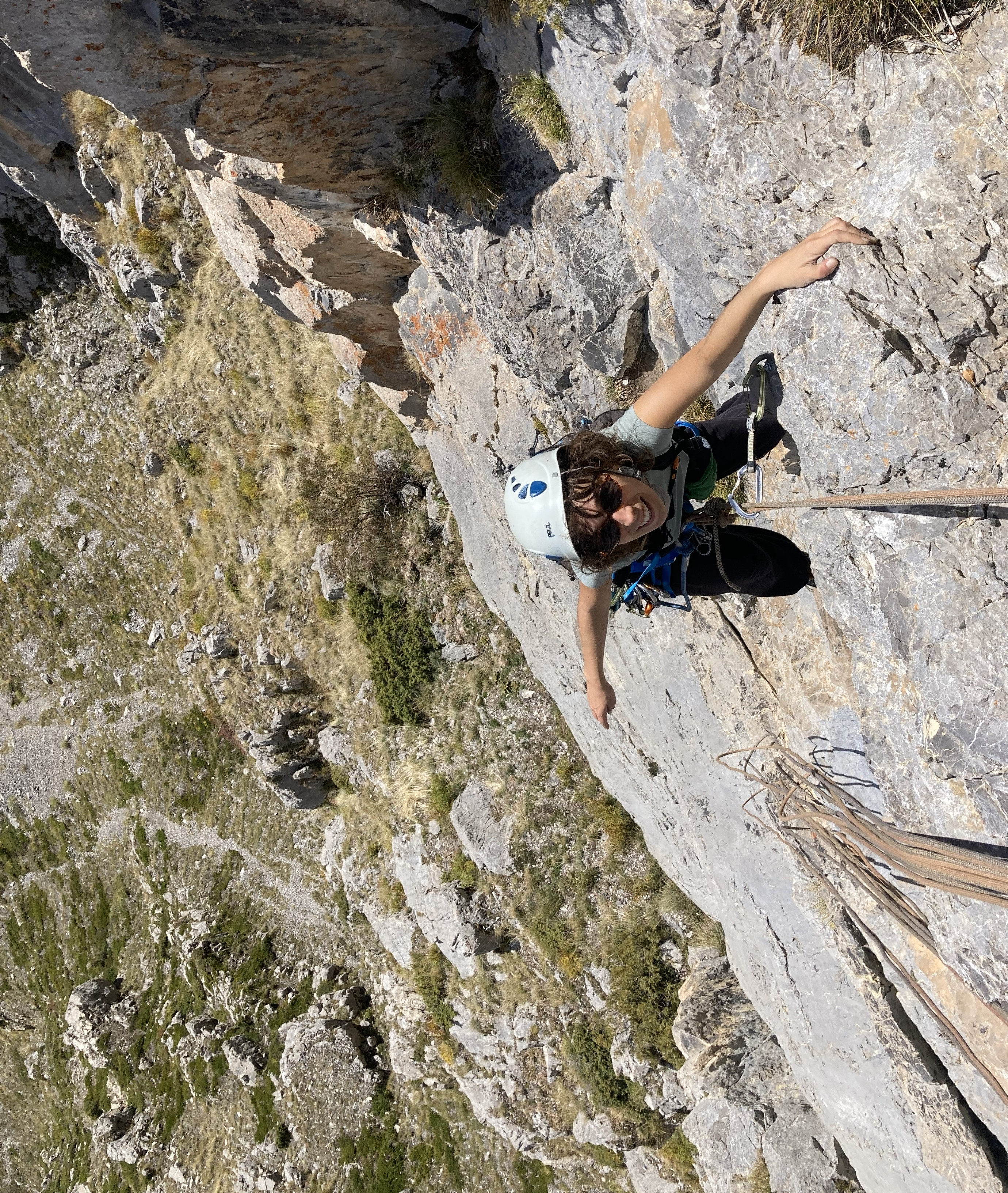 Grimpe au dessus du lac