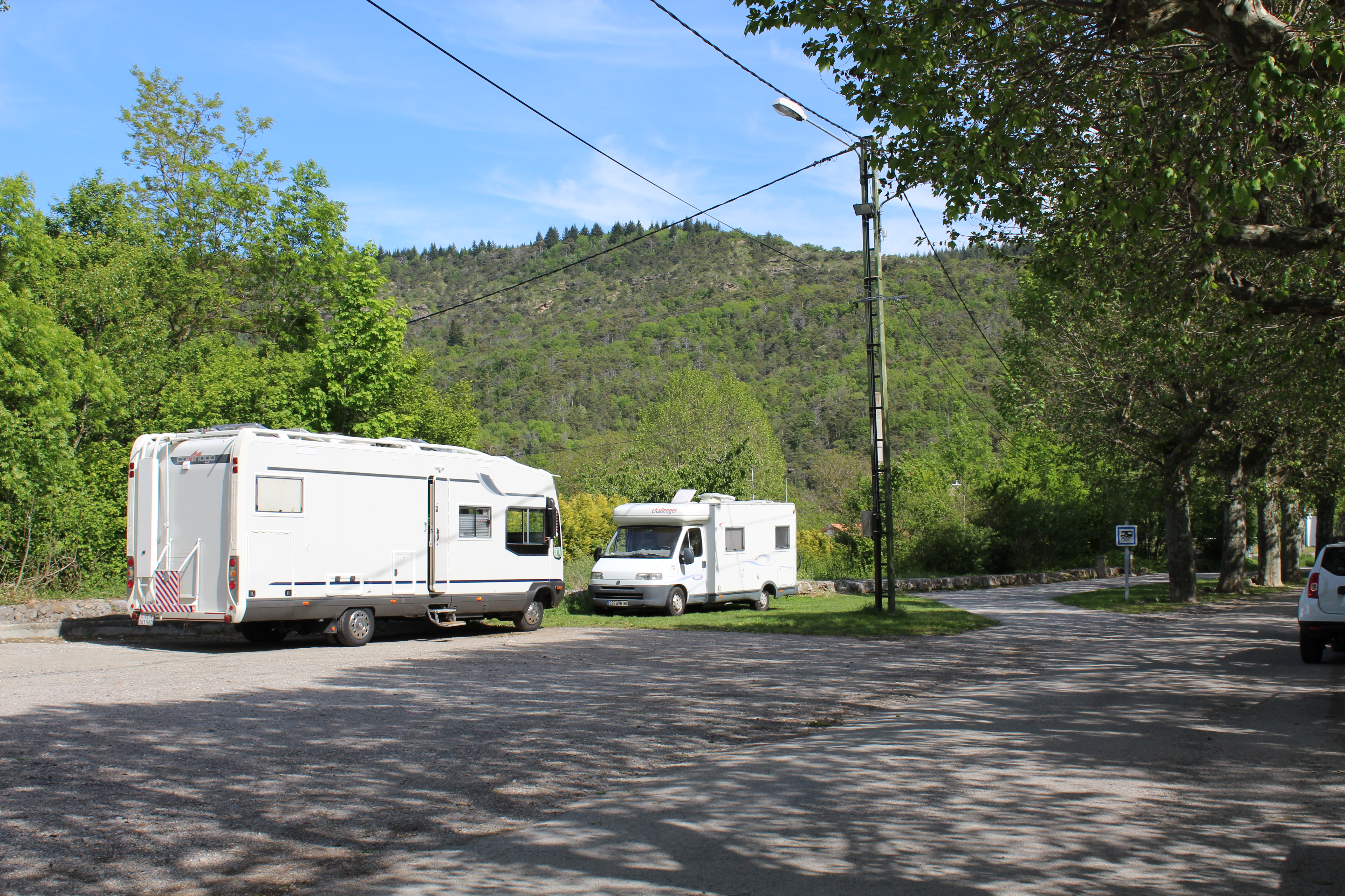 Aire d'accueil camping-car