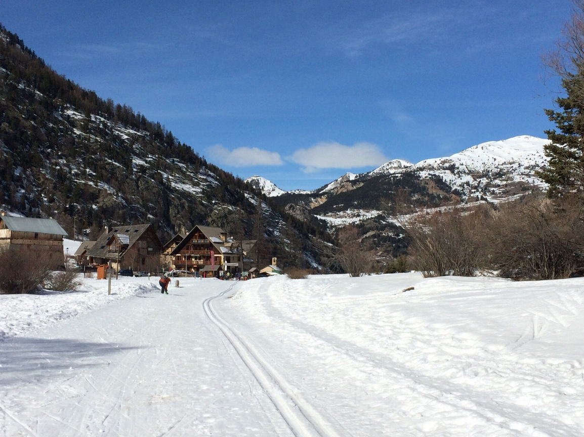 En bordure des pistes de ski nordique