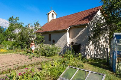 Potager du gîte des Paris, St Jacques en Valgaudemar