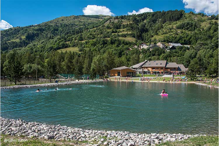 Aire camping cars Base de loisirs Orcières