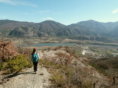 Vue sur la Durance