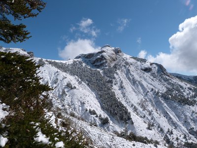 Vue sur la petite Céüse