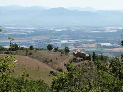 vue sur Ribiers