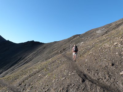 Ascension au col