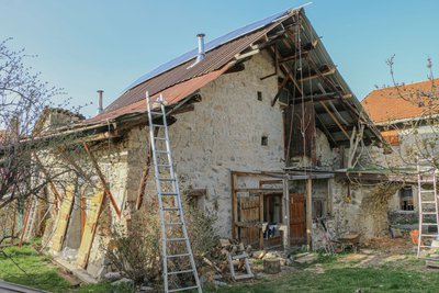 Architecture vernaculaire - hameau de Seille