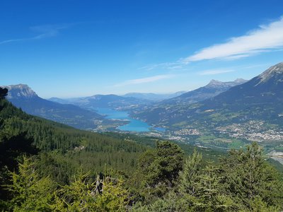 Vue sur le lac