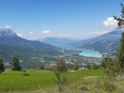 Le lac de Serre-Ponçon