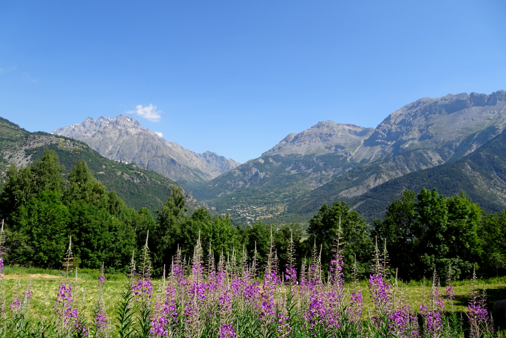 Vue sur la vallée de Vallouise