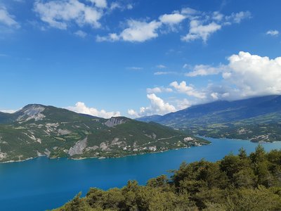 Le lac de Serre-Ponçon