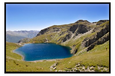 Le grand Laus vue depuis le col du Malrif