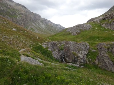 Vers le col de la Coulette