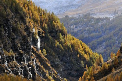 Cascade du Laus en automne