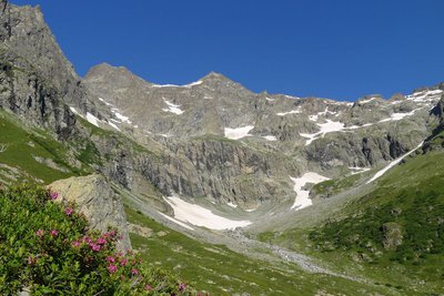 Le vallon de Jas Lacroix, sur la commune de Vallouise