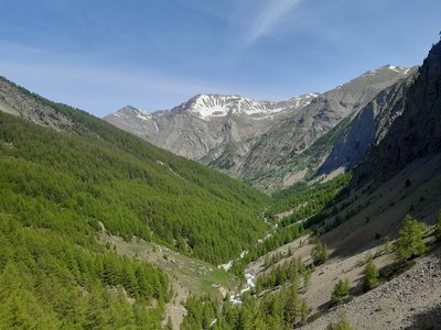 vue depuis la cascade de Razis