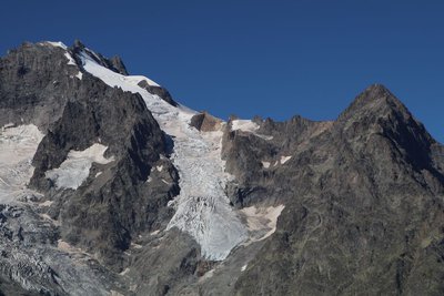 Glacier de l'Homme depuis le col de Laurichard