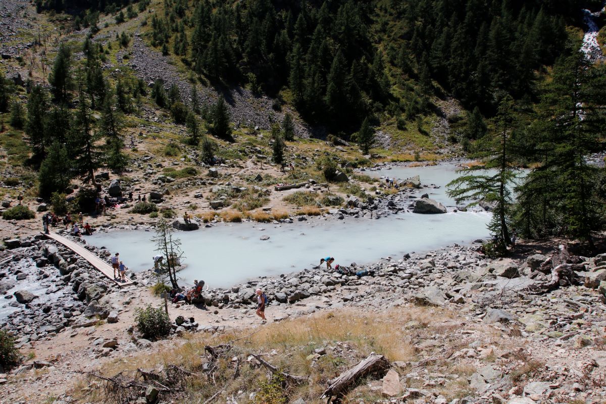 Le lac de la Douche