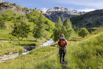 Montée au lac du Fangeas