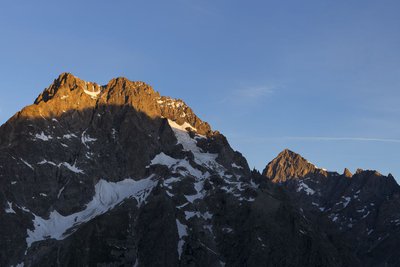 Mont Pelvoux et Barre des Ecrins