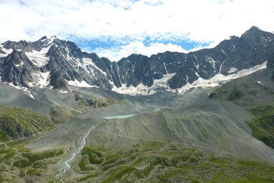 Le cirque glaciaire d'Arsine