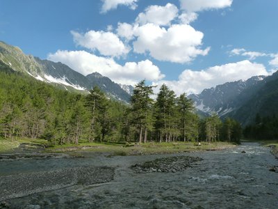 Le long du torrent Pellice