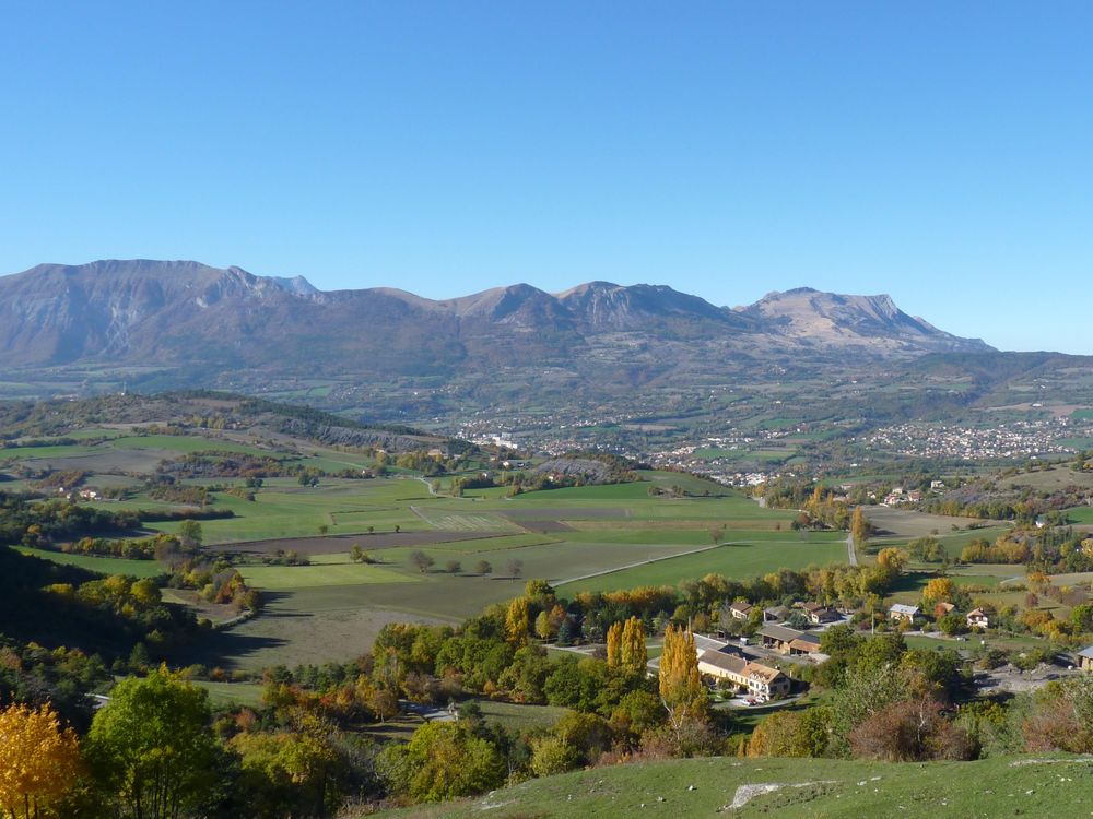 Vue sur la crête de Charance