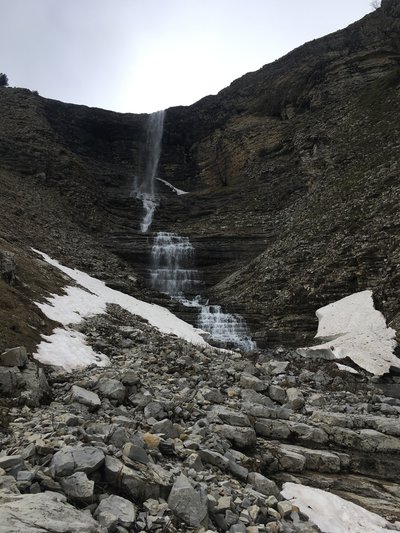 La cascade Saute Aure