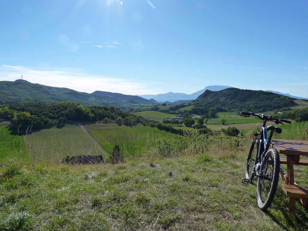 Depuis la Tour de la Bâtie-Vieille