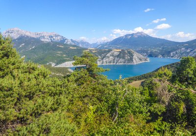 Vue sur le lac