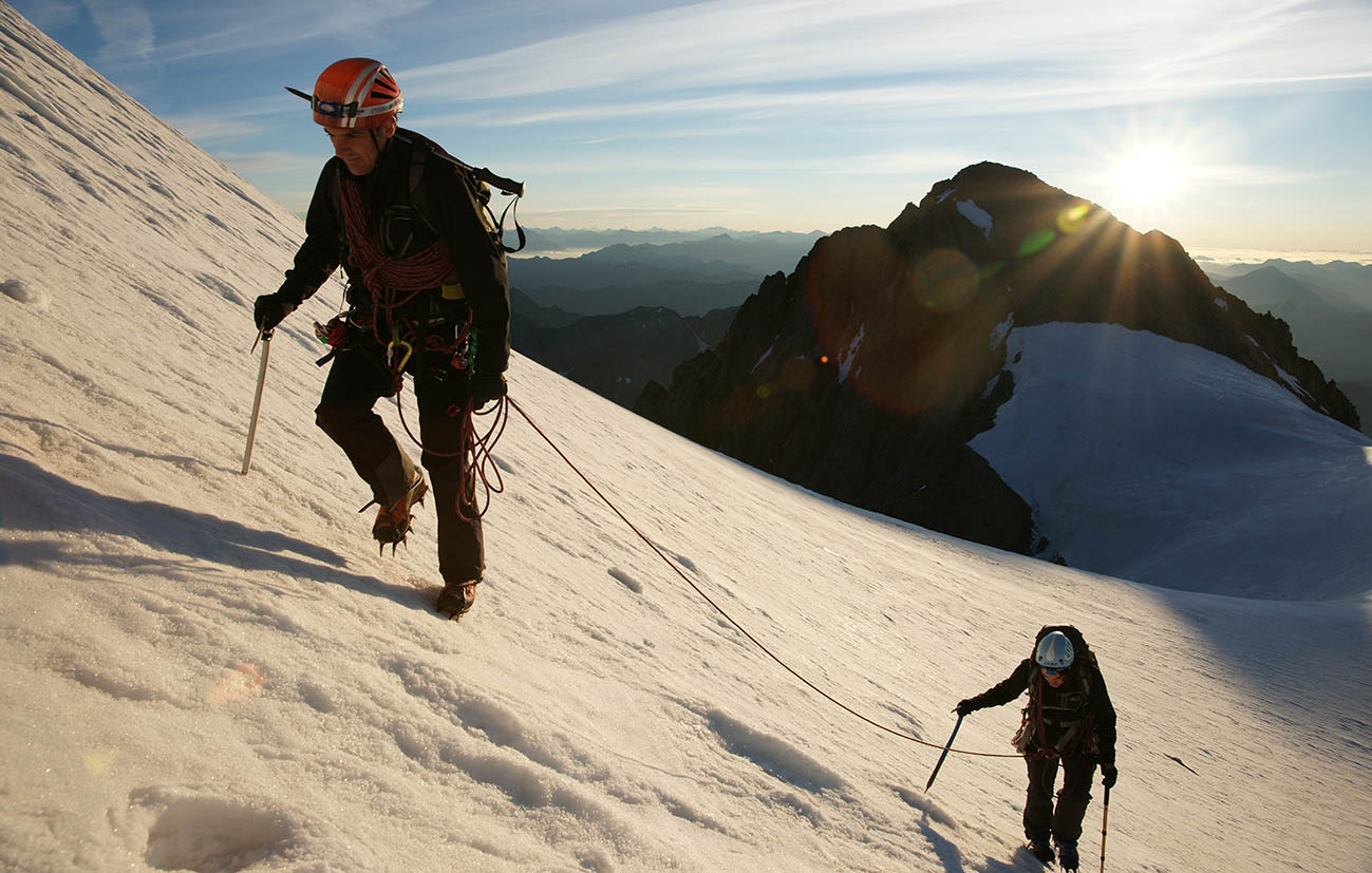 Mont-Pelvoux - Arrivée au sommet