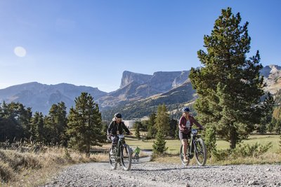 Au départ de SuperDévoluy en direction du Puy