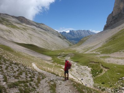 Traversée du Vallon de Charnier