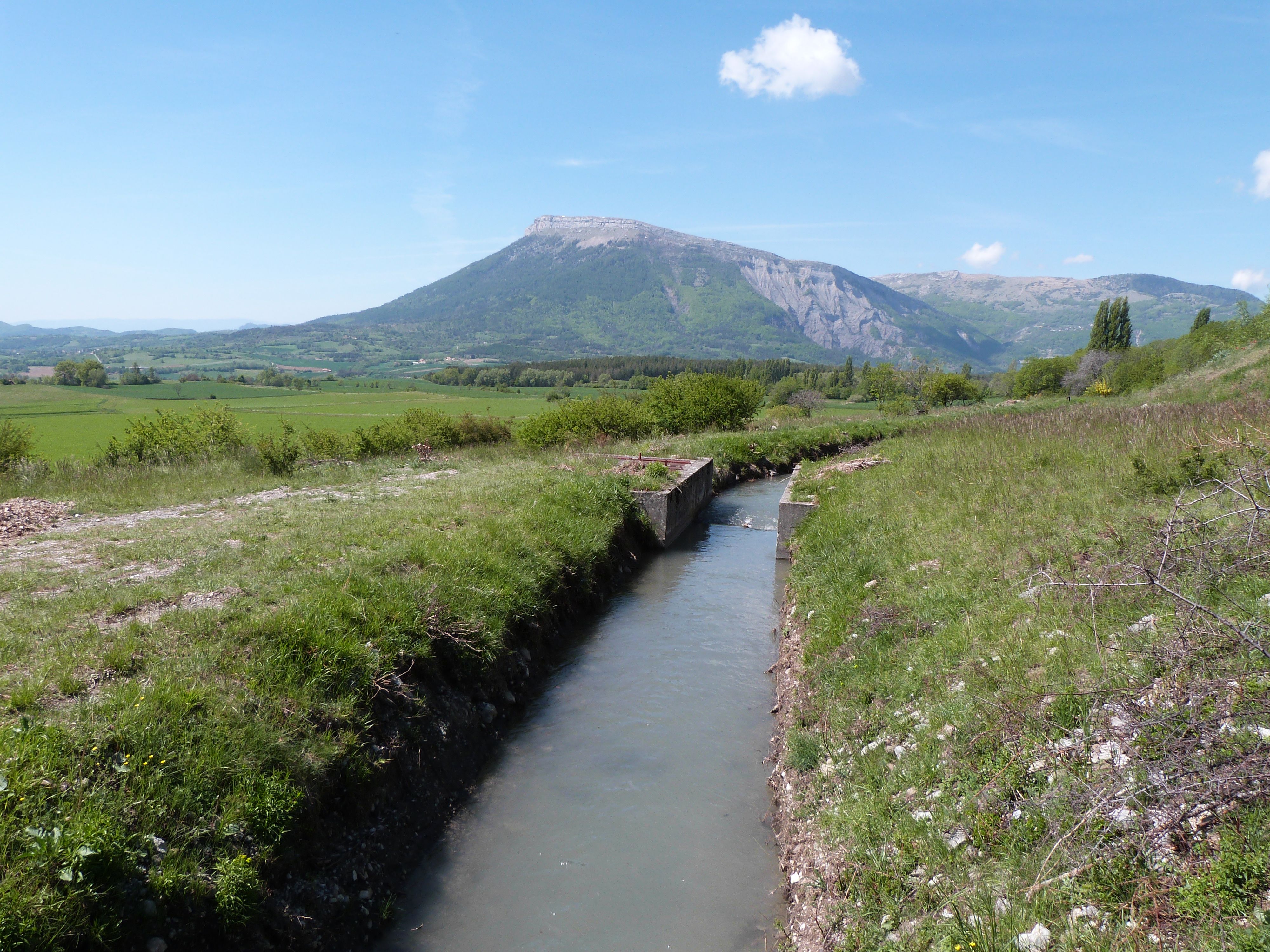 Passage sur le canal du Drac