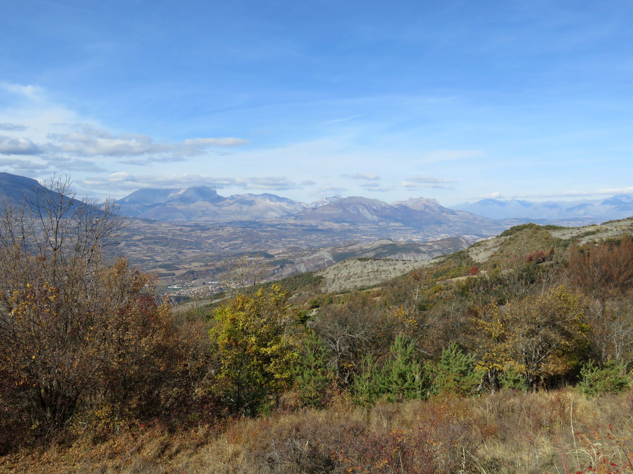 Tallard et le plateau de Bure