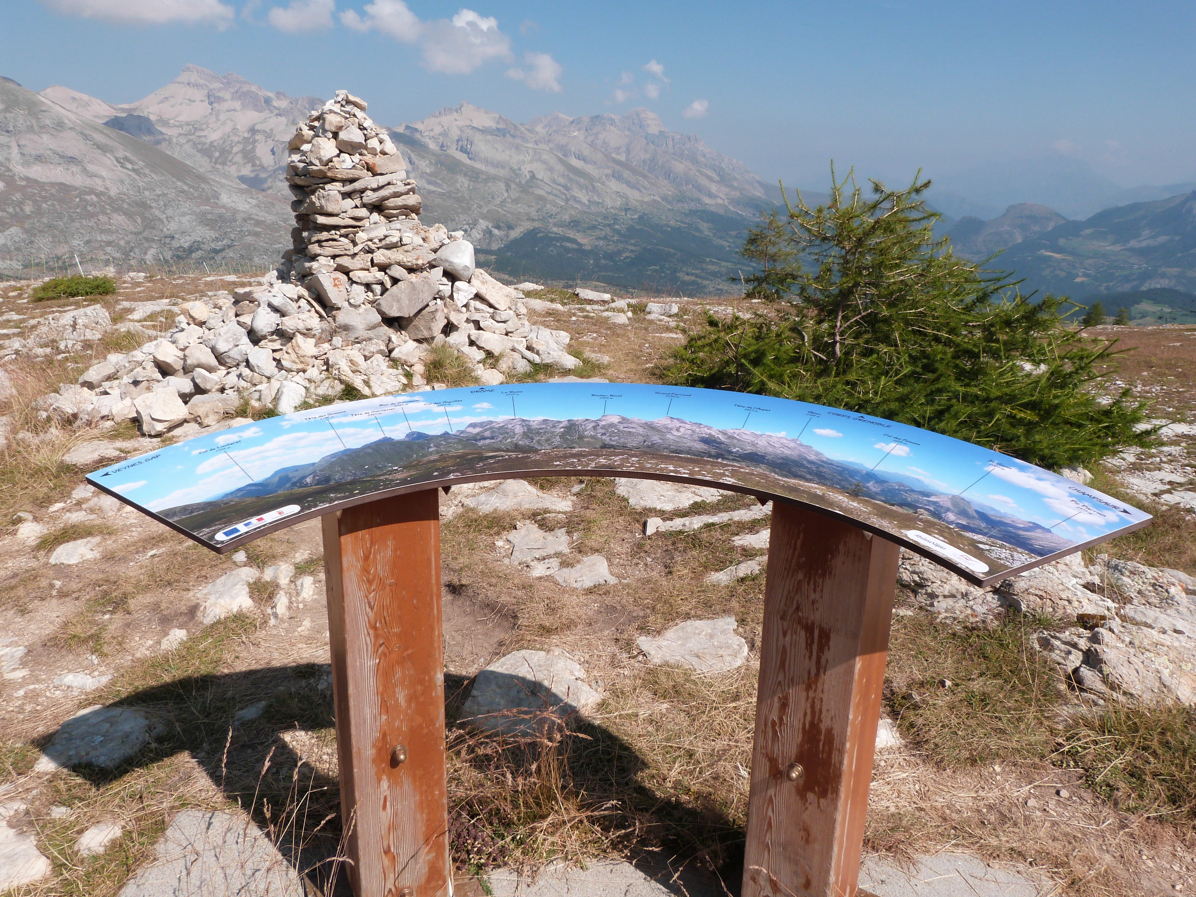 Table d'orientation de la station